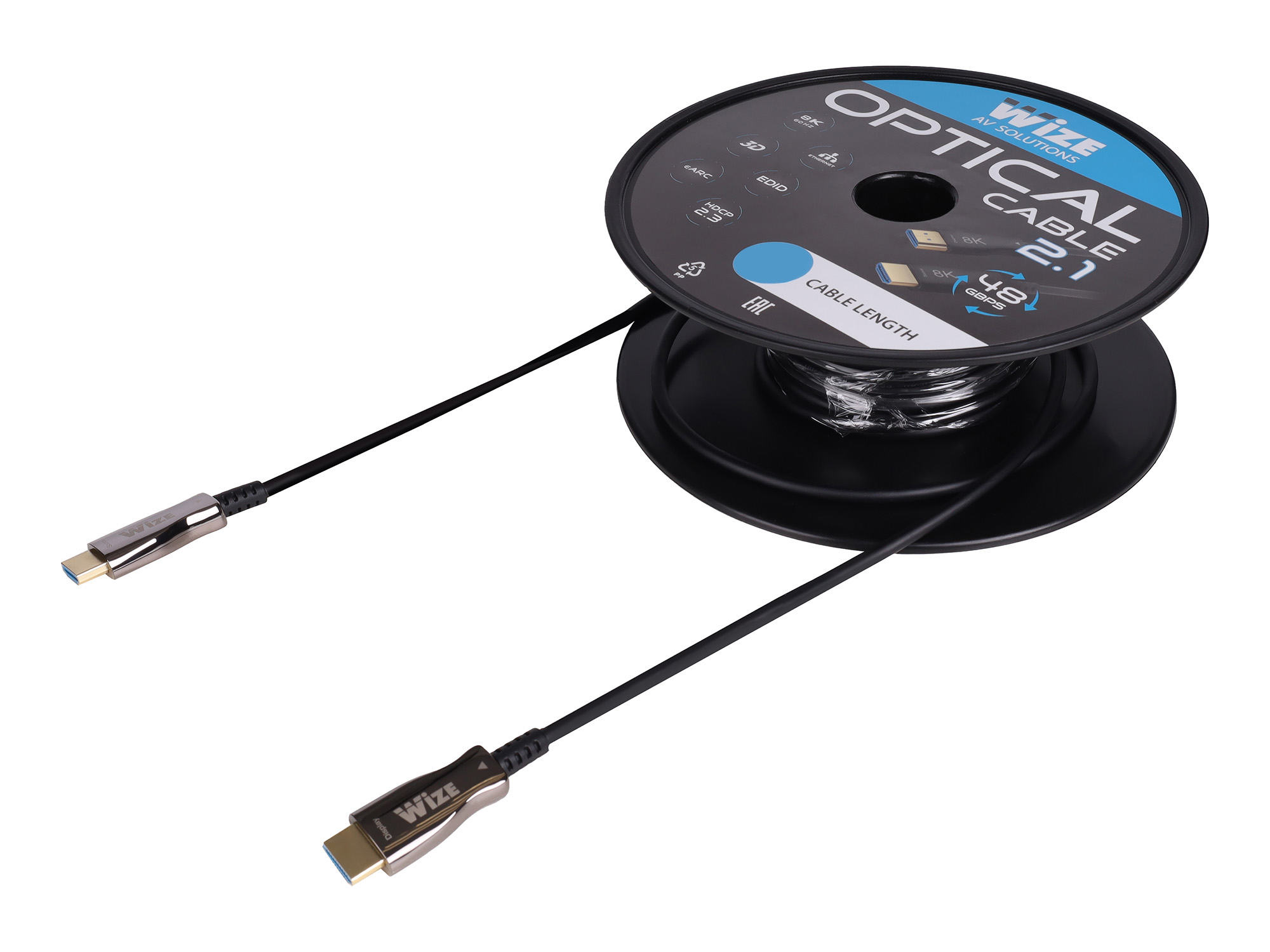 Кабель HDMI Wize AOC-8K-HM-HM-70M